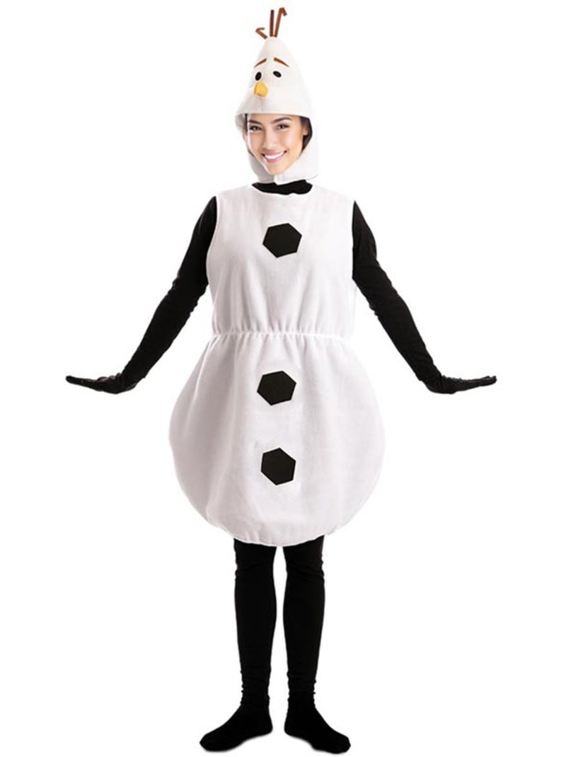 Déguisement de bonhomme de neige pour homme Multicolore - Kiabi