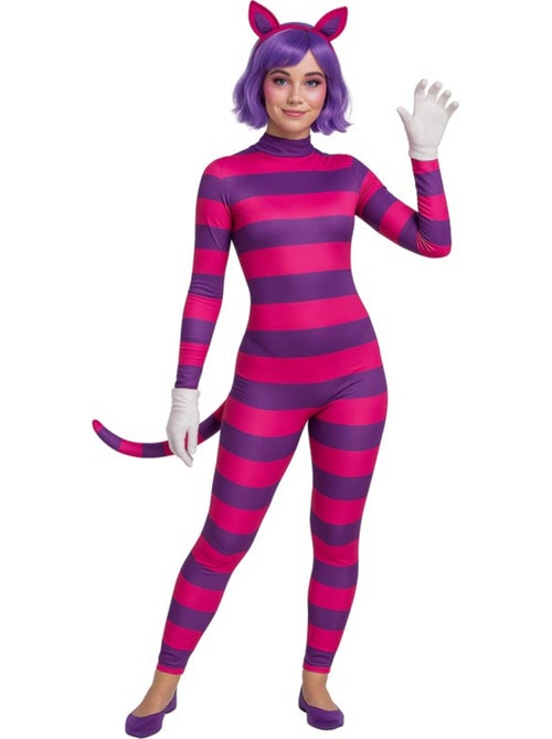 Déguisement de chat du cheshire pour femme - Kiabi