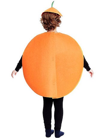 Déguisement de citrouille ronde avec chapeau