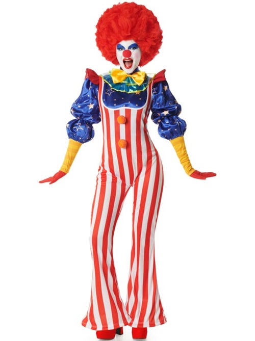 Déguisement de clown à rayures pour femme - Kiabi