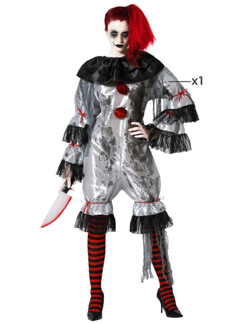 Déguisement de clown it pennywise pour femme Multicolore - Kiabi