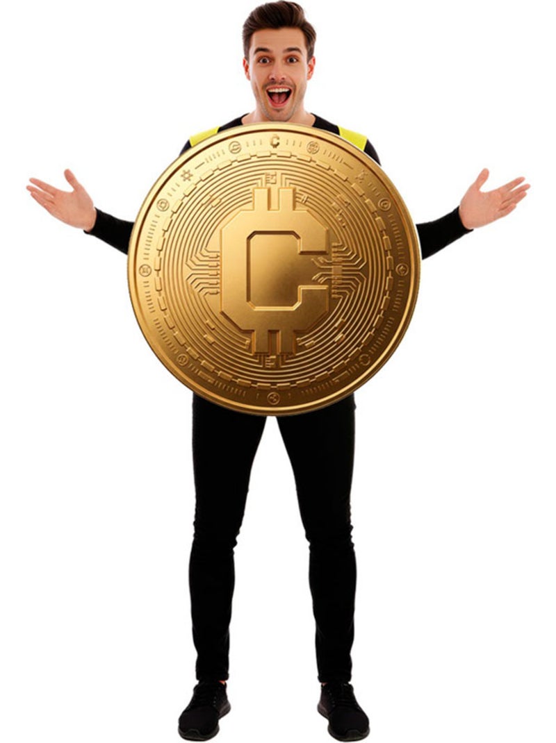 Déguisement de cryptomonnaie pour adultes Multicolore - Kiabi