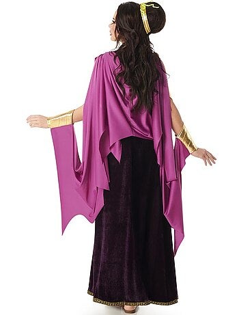 Déguisement de déesse grecque avec cape pour femme