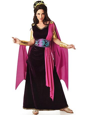 Déguisement de déesse grecque avec cape pour femme