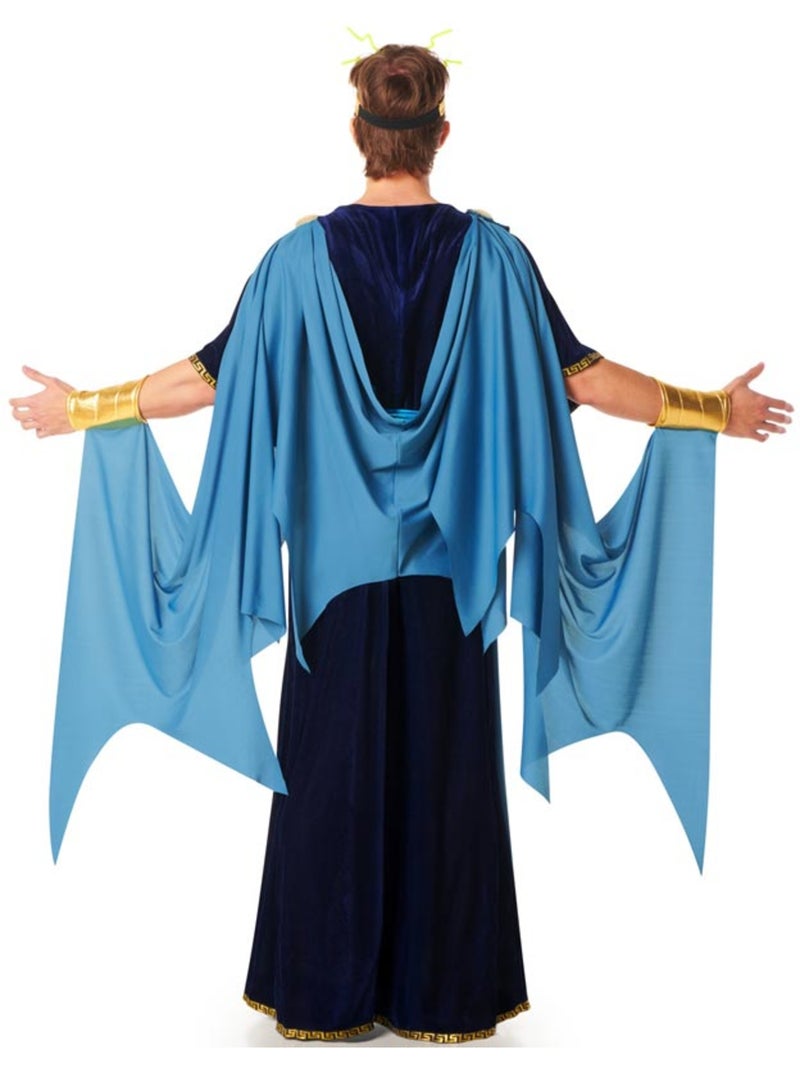 Déguisement de dieu grec hadès avec cape pour homme Multicolore - Kiabi