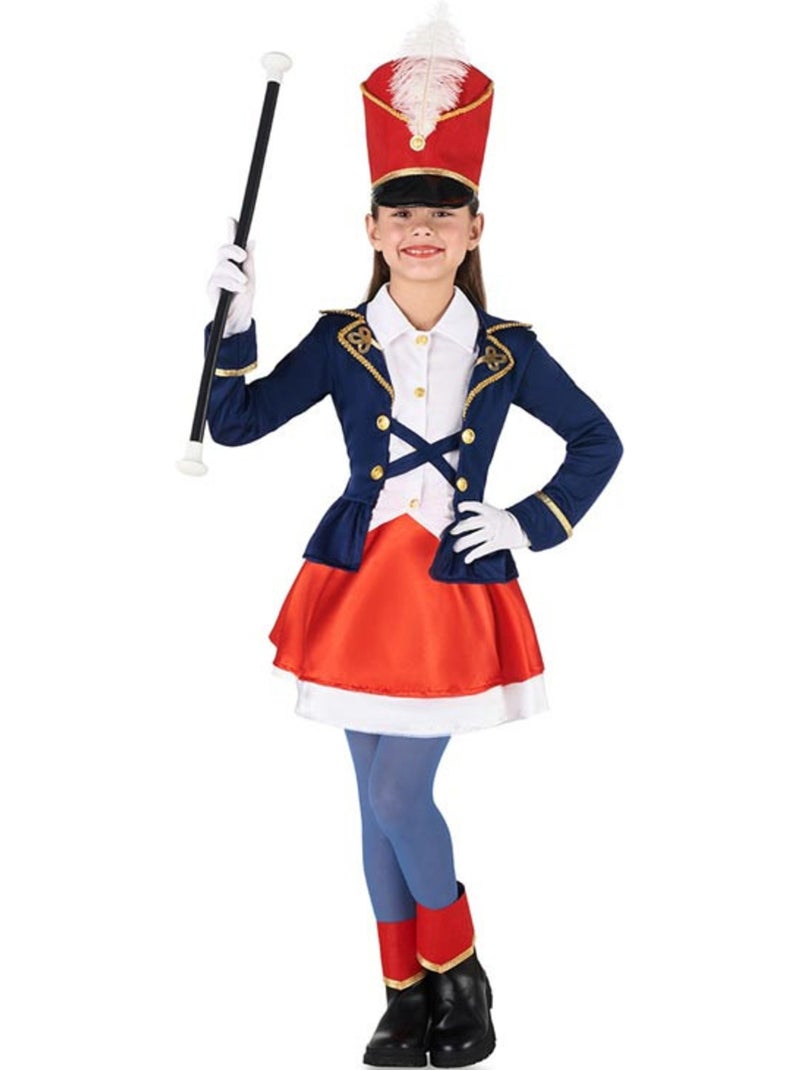 Déguisement de majorette classique tricolore Multicolore - Kiabi