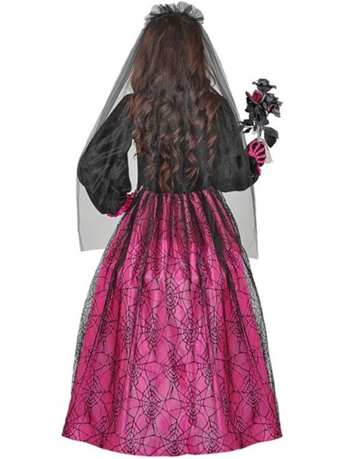 Déguisement de mariée squelette fuchsia - Kiabi