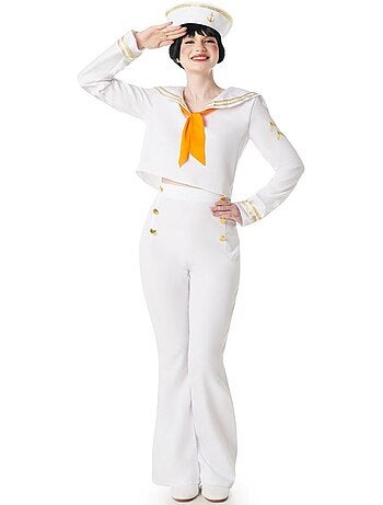 Déguisement de marinière avec pantalon pour femme