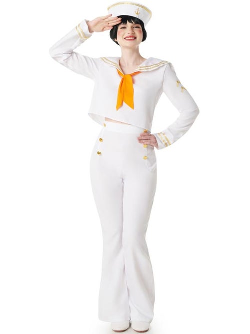 Déguisement de marinière avec pantalon pour femme - Kiabi