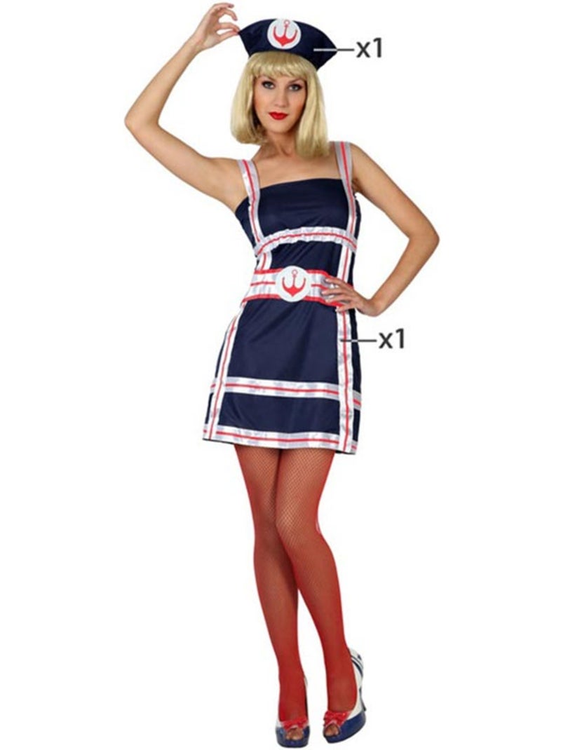 Déguisement de marinière pour femme Multicolore - Kiabi