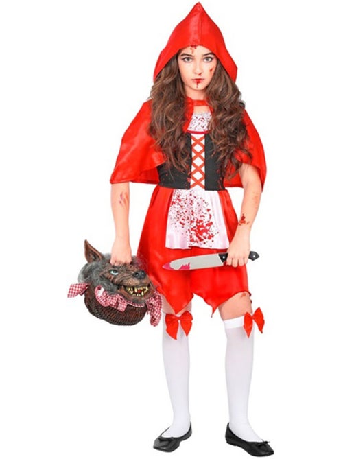 Déguisement de petit chaperon rouge zombie - Kiabi