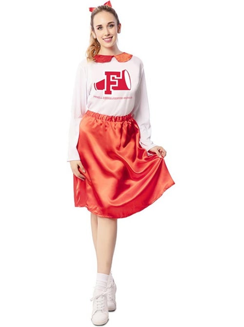 Déguisement de pom-pom girl des années 50 pour femme - Kiabi