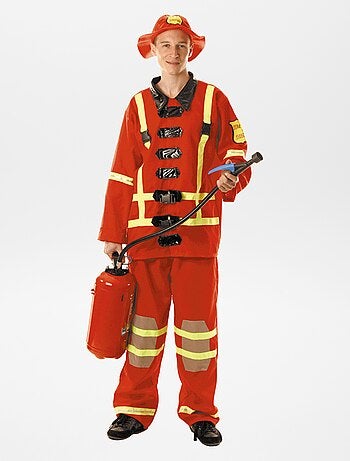 Déguisement de pompier - 3 pièces