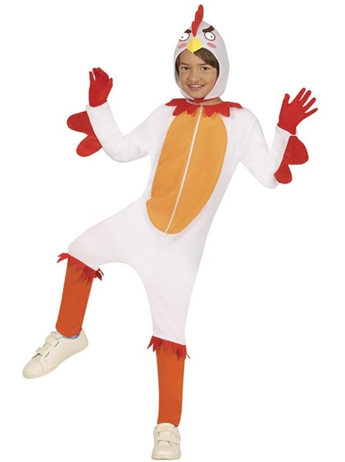 Déguisement de poulet avec capuche - Kiabi