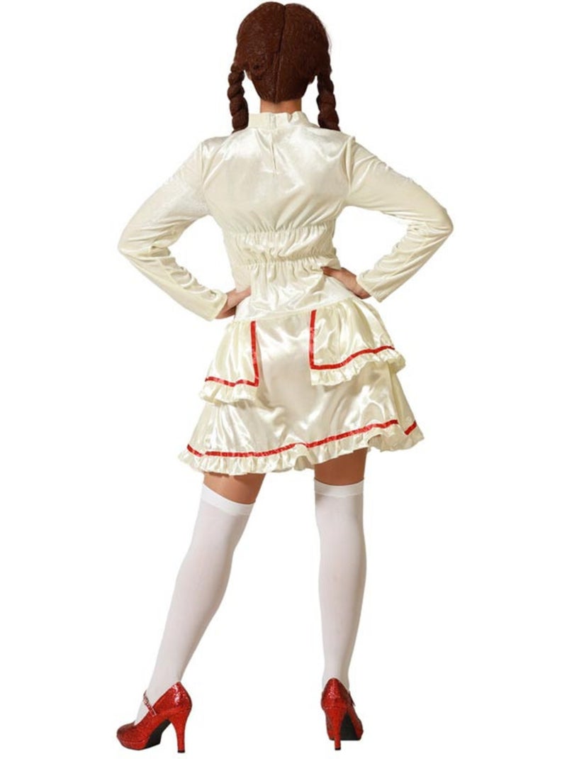 Déguisement de poupée de porcelaine pour femme Multicolore - Kiabi