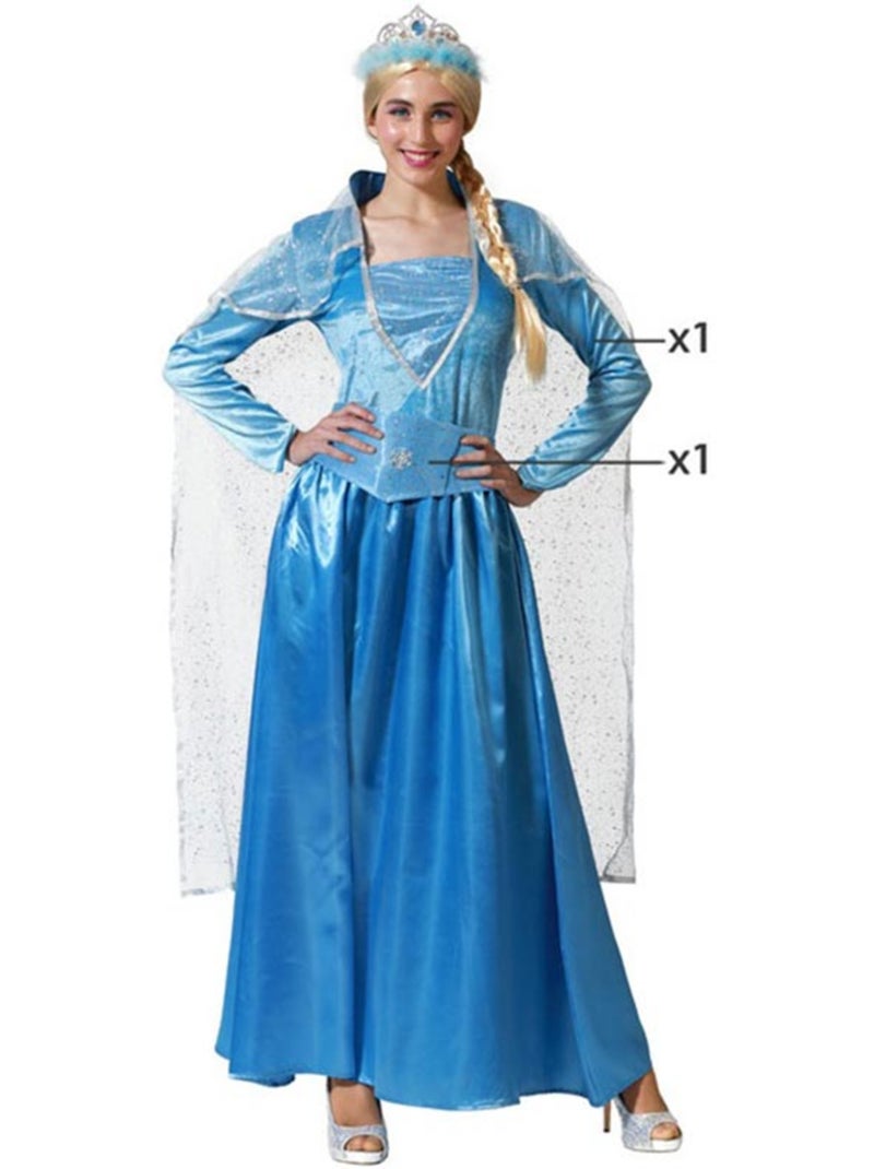 Déguisement de princesse des glaces pour femme Multicolore - Kiabi