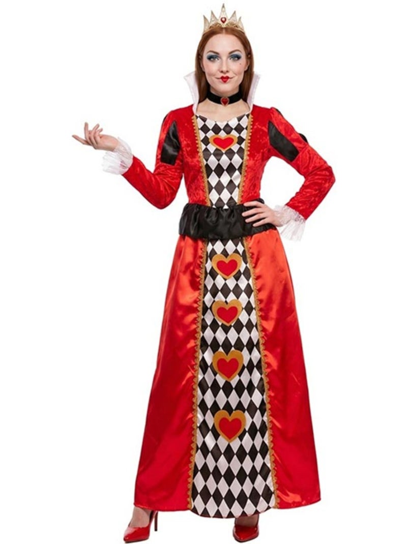 Déguisement de reine de cœur pour femme Multicolore - Kiabi