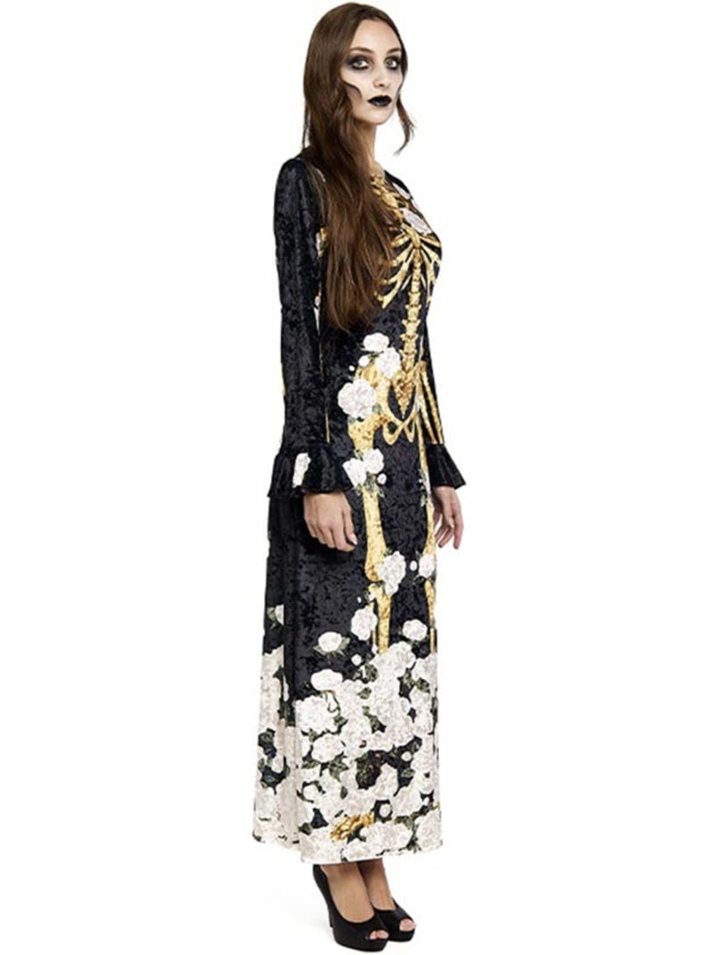 Déguisement de reine squelette pour femme Multicolore - Kiabi