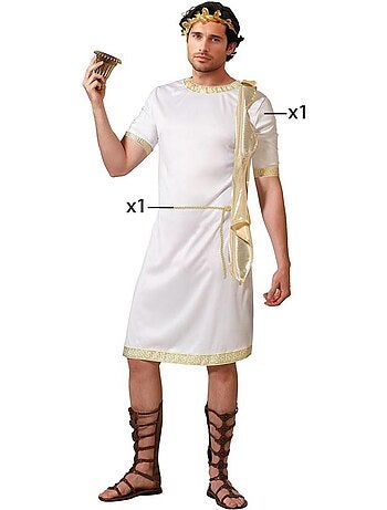 Déguisement de romain avec détails pour homme