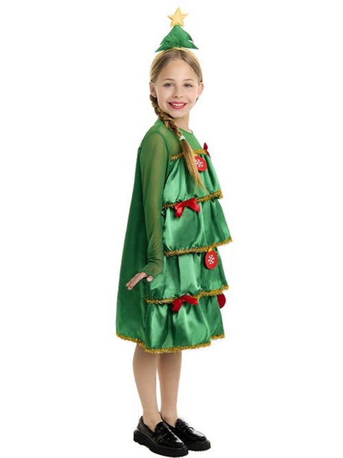 Déguisement de sapin de Noël avec volants et bandeau - Kiabi