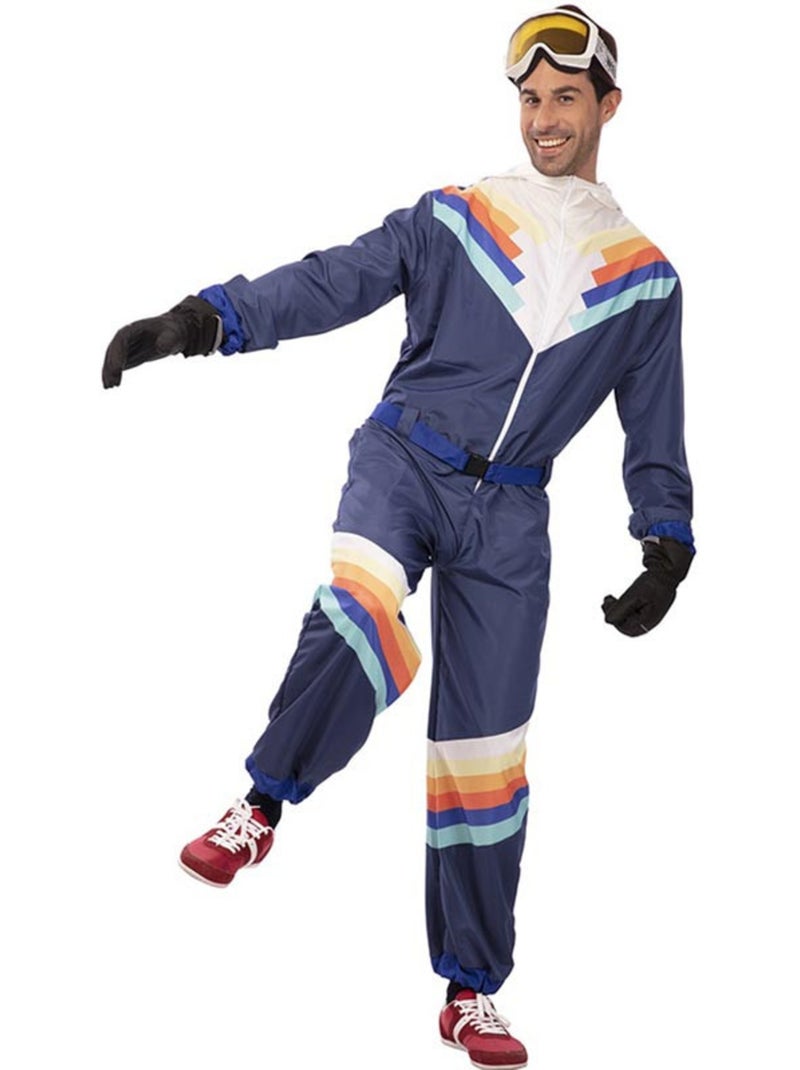 Déguisement de skieur avec ceinture pour homme Multicolore - Kiabi