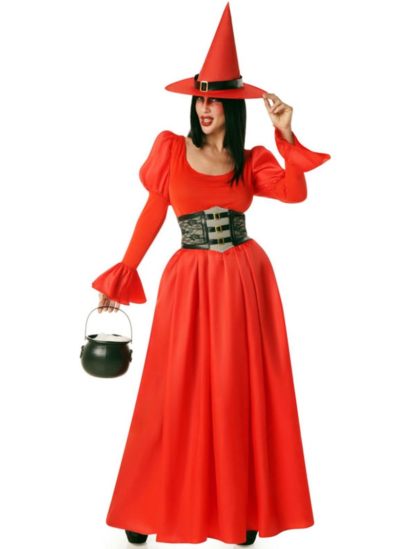 Déguisement de sorcière avec corset pour femme Multicolore - Kiabi