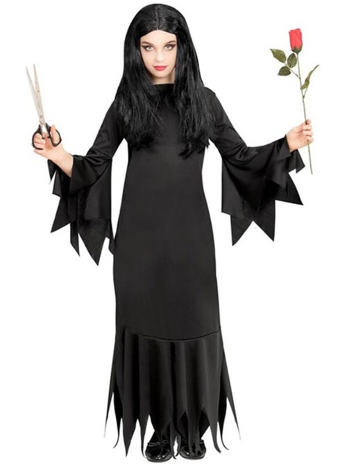 Déguisement de Sorcière Gothique - Mortisia - Enfant - Kiabi