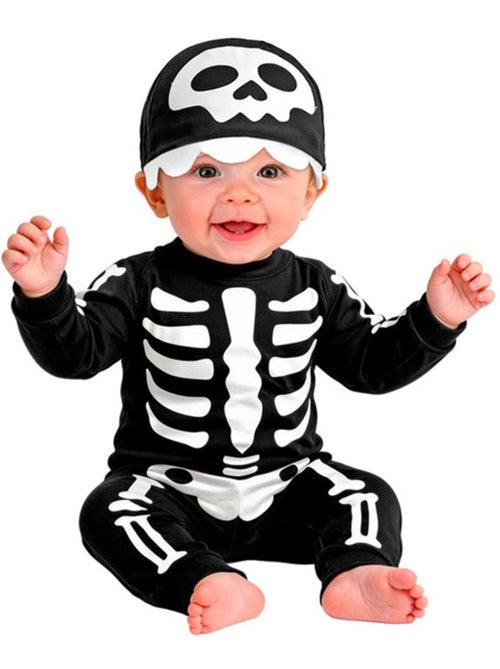 Déguisement de squelette pour bébé - Kiabi Déguisement de squelette pour bébé - Kiabi