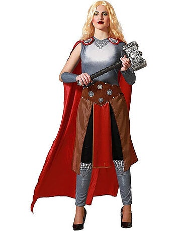 Déguisement de super-héroïne nordique pour femme