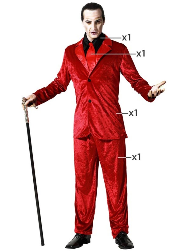Déguisement de vampire élégant pour homme Multicolore - Kiabi