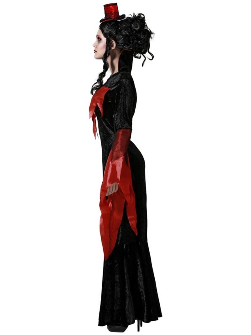 Déguisement de vampire féminine élégante pour femme Multicolore - Kiabi