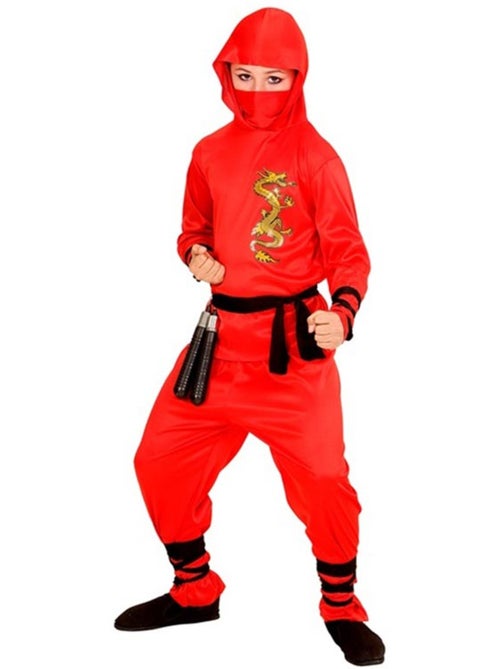Déguisement Dragon Ninja Rouge - Enfant - Kiabi