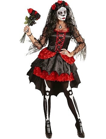Déguisement fiancée jour des morts - Femme