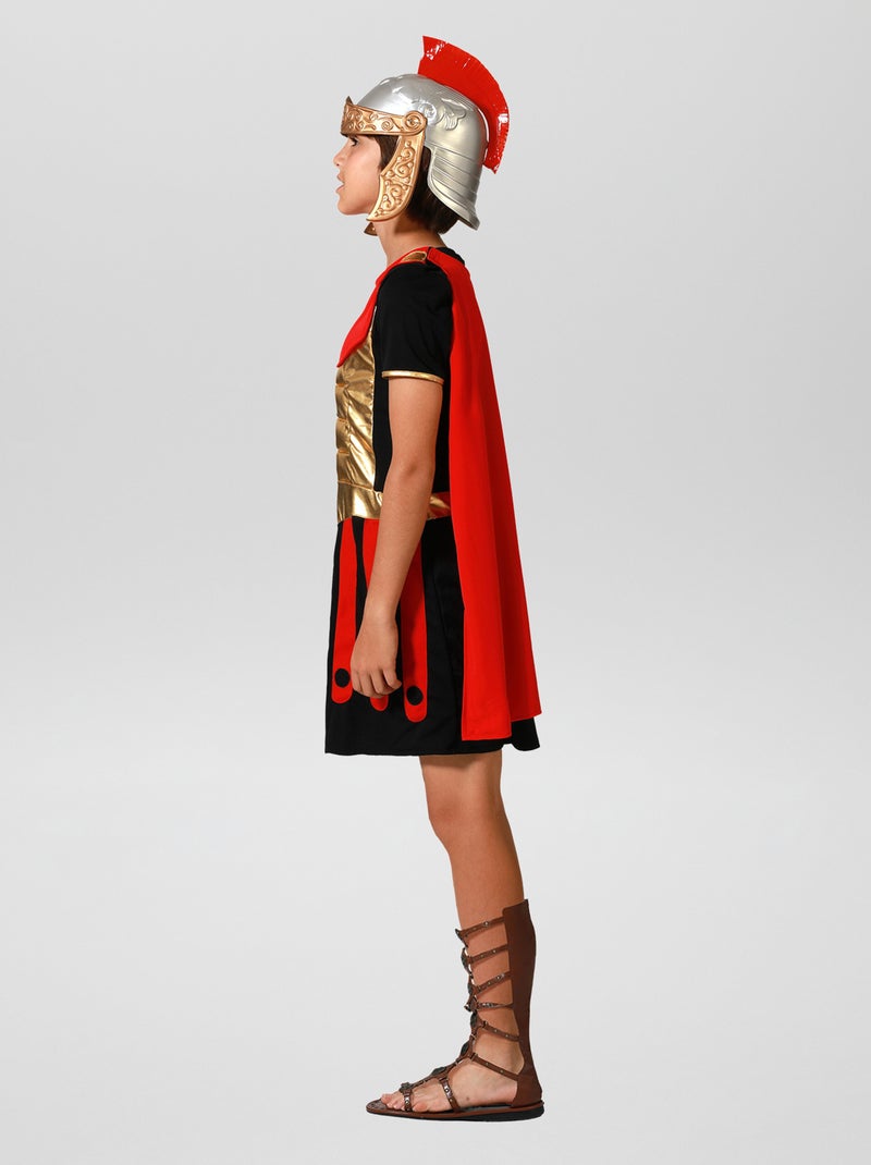 Déguisement 'Gladiateur' - 2 pièces Noir / rouge - Kiabi