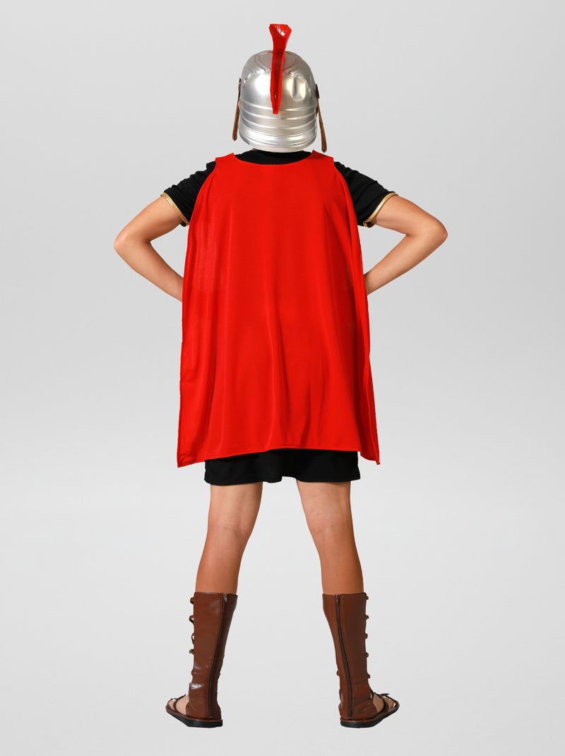 Déguisement 'Gladiateur' - 2 pièces Noir / rouge - Kiabi