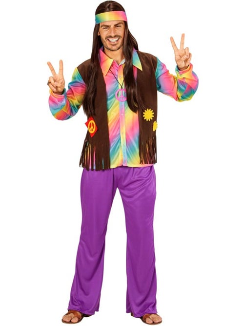 Déguisement Hippie - Homme - Kiabi