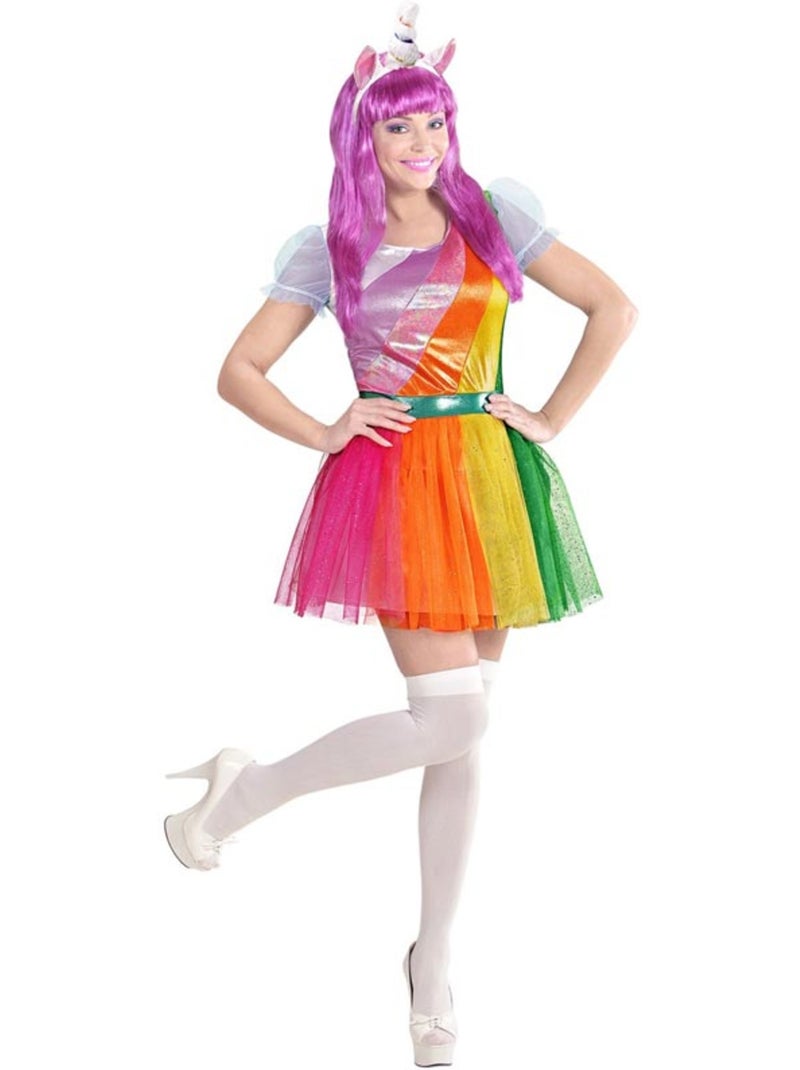 Déguisement Licorne Féerique - Adulte - M Multicolore - Kiabi