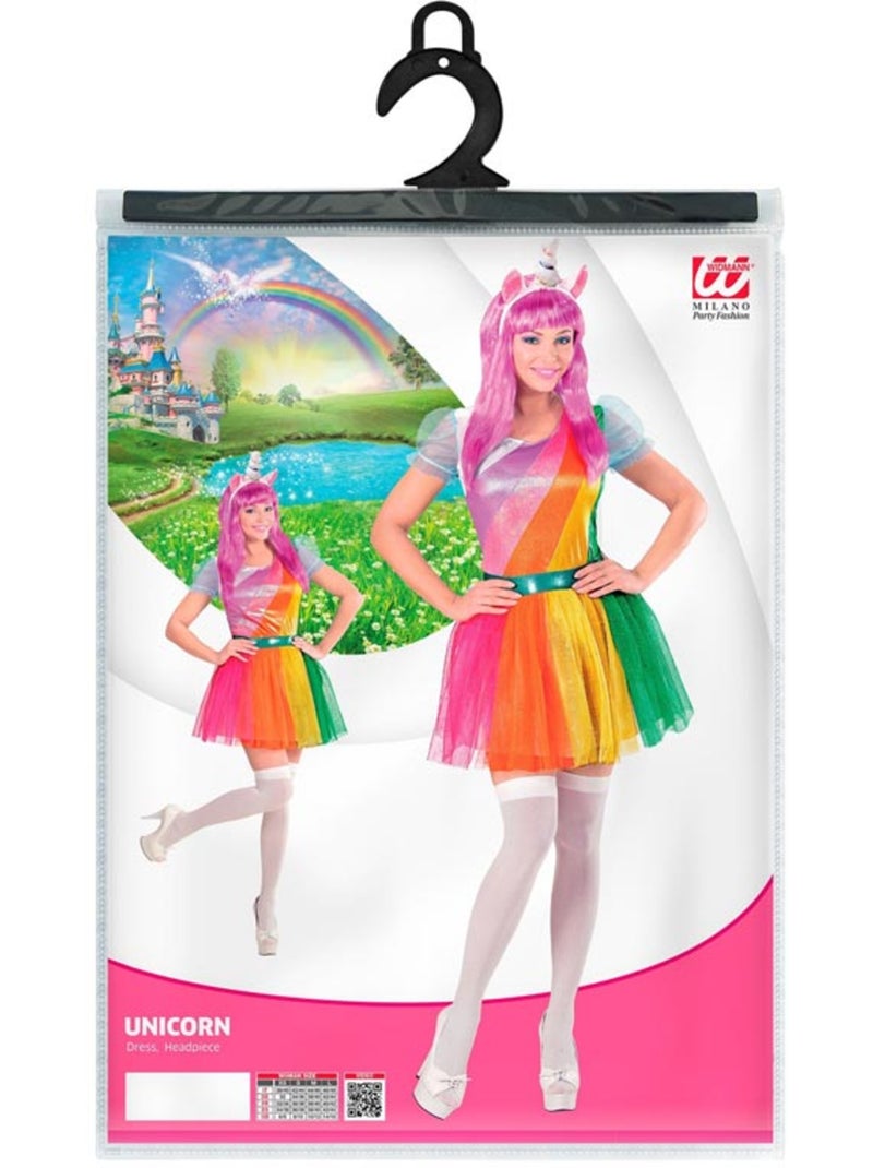 Déguisement Licorne Féerique - Adulte - M Multicolore - Kiabi