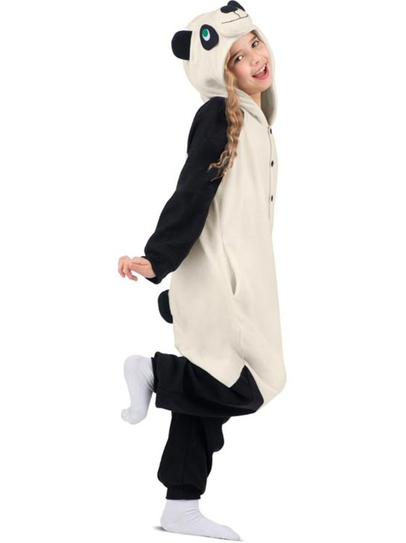 Déguisement ou pyjama panda à capuche Multicolore - Kiabi