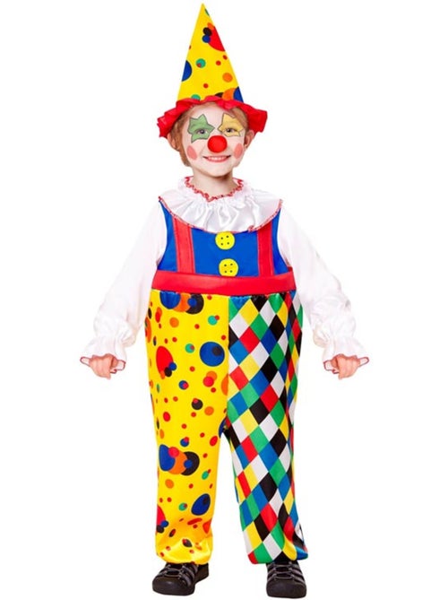 Déguisement Petit Clown - Enfant - 2/3 ans (86 à 96 cm) - Kiabi