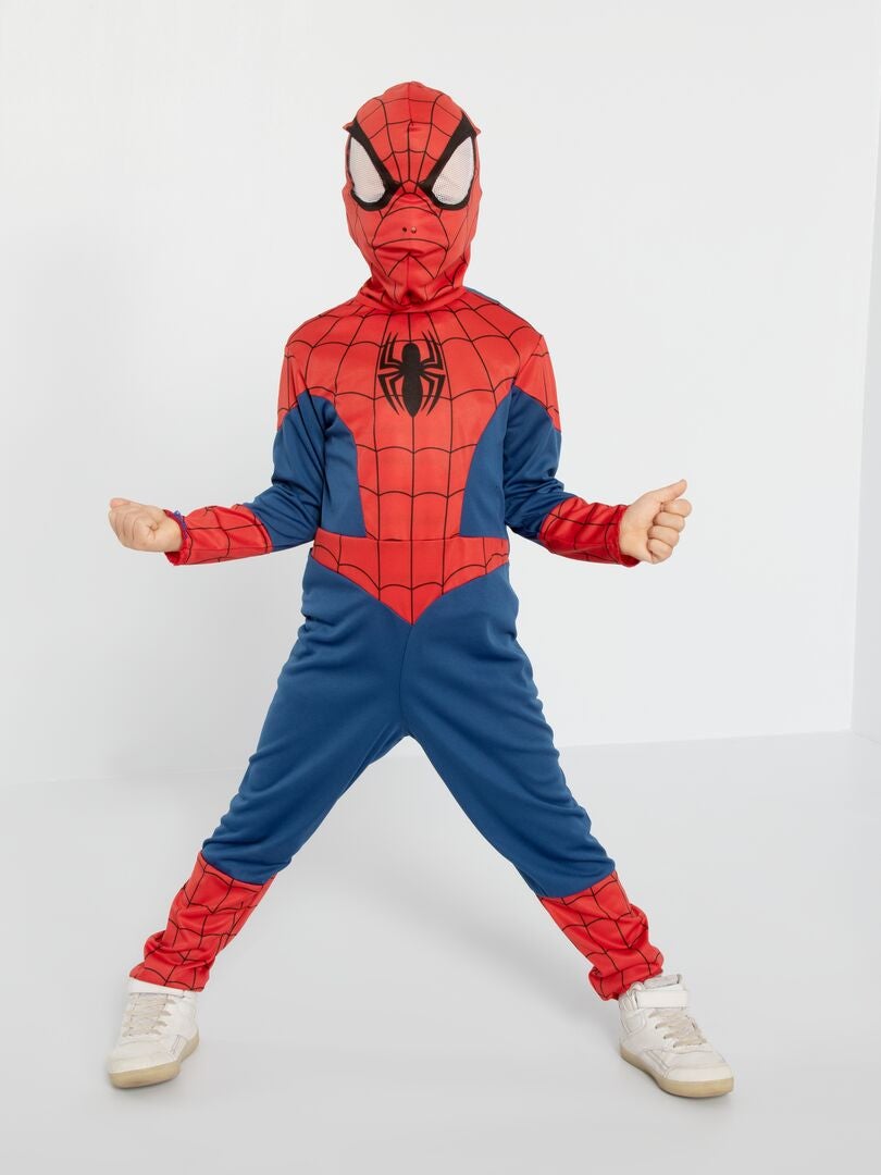Déguisement 'Spider-Man' rouge/bleu - Kiabi