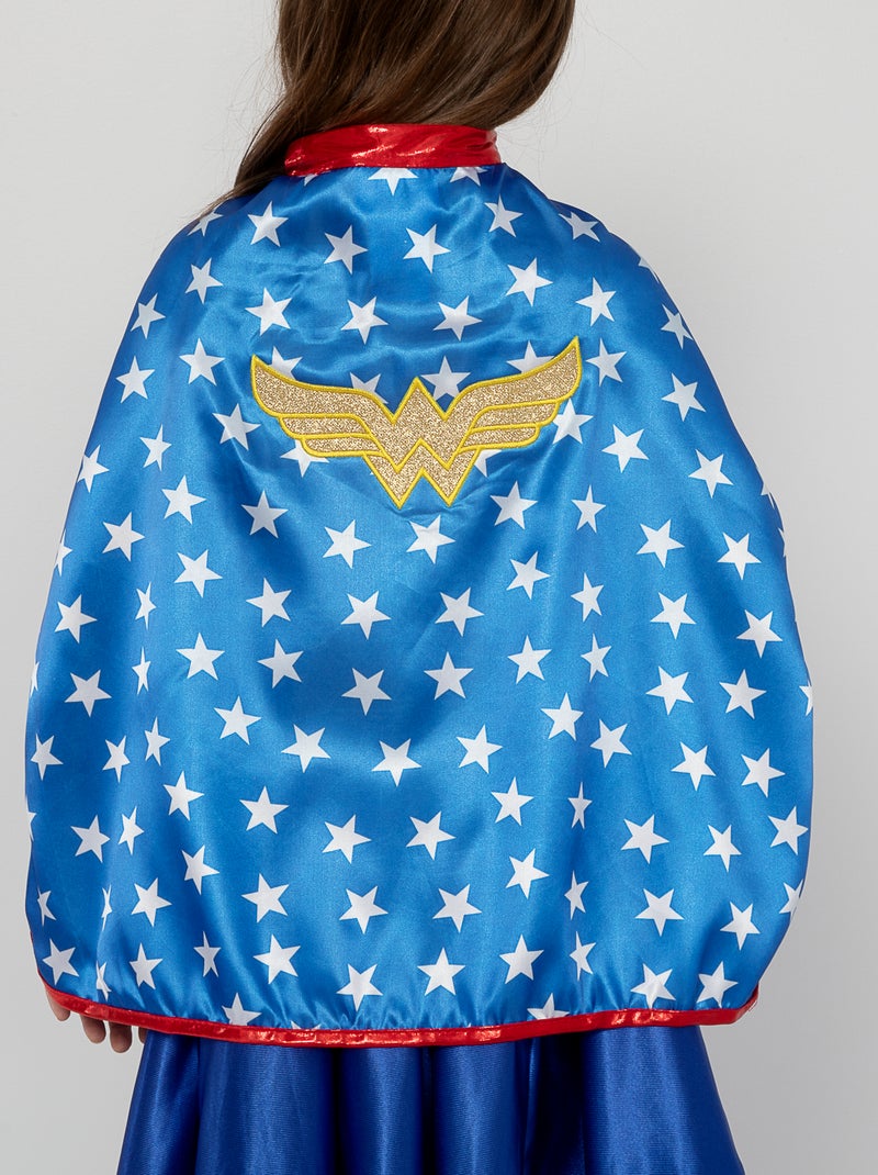 Déguisement 'Wonder Woman' bleu/rouge - Kiabi