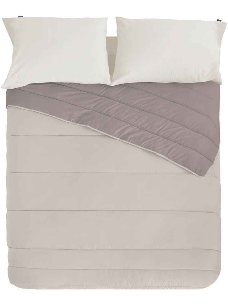 Dekbed Basic "Happyfriday" Beige - Kiabi