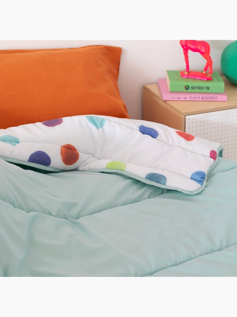 Dekbed Confetti "Happyfriday" Multicolor - Kiabi