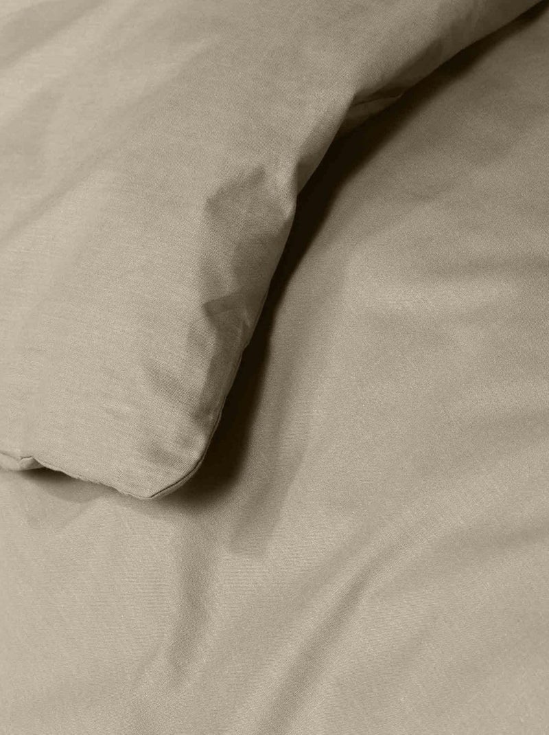 Dekbed van Katoen LINA Douceur d'Intérieur Zandbeige - Kiabi