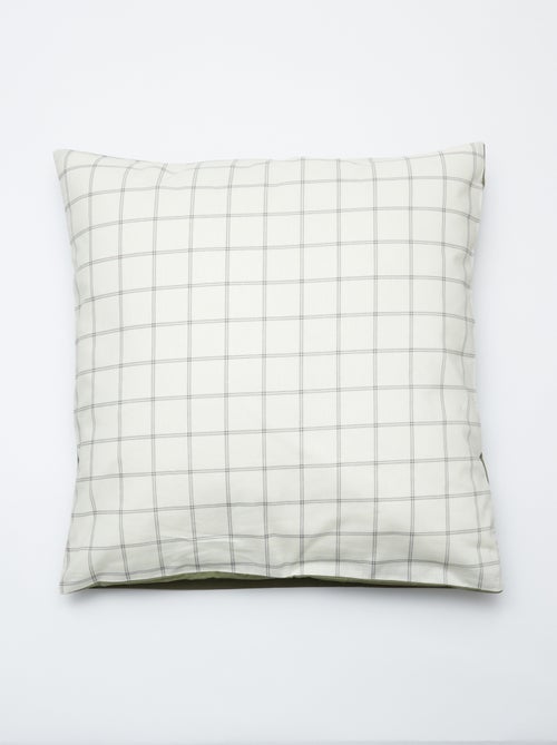 Dekbedovertrek (140 x 200cm) + kussensloop - 2-delige set - Kiabi