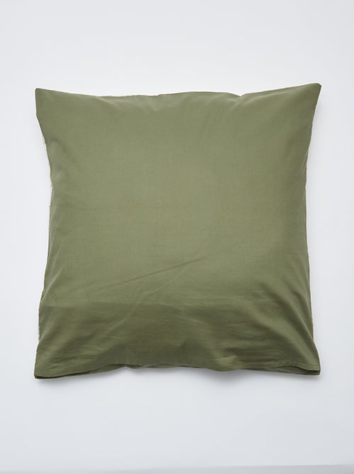 Dekbedovertrek (140 x 200cm) + kussensloop - 2-delige set - Kiabi