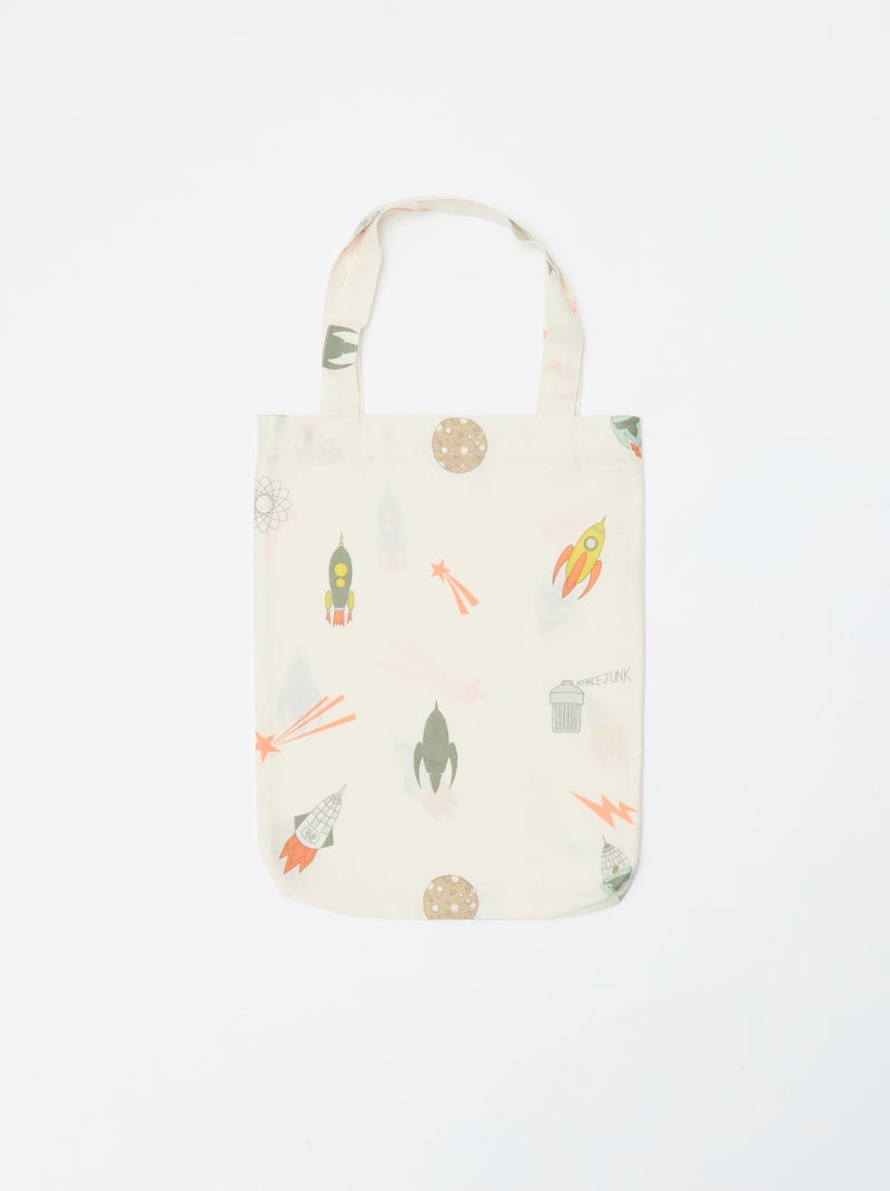 Dekbedovertrek (140 x 200cm) + kussensloop - 2-delige set Kaki - Kiabi