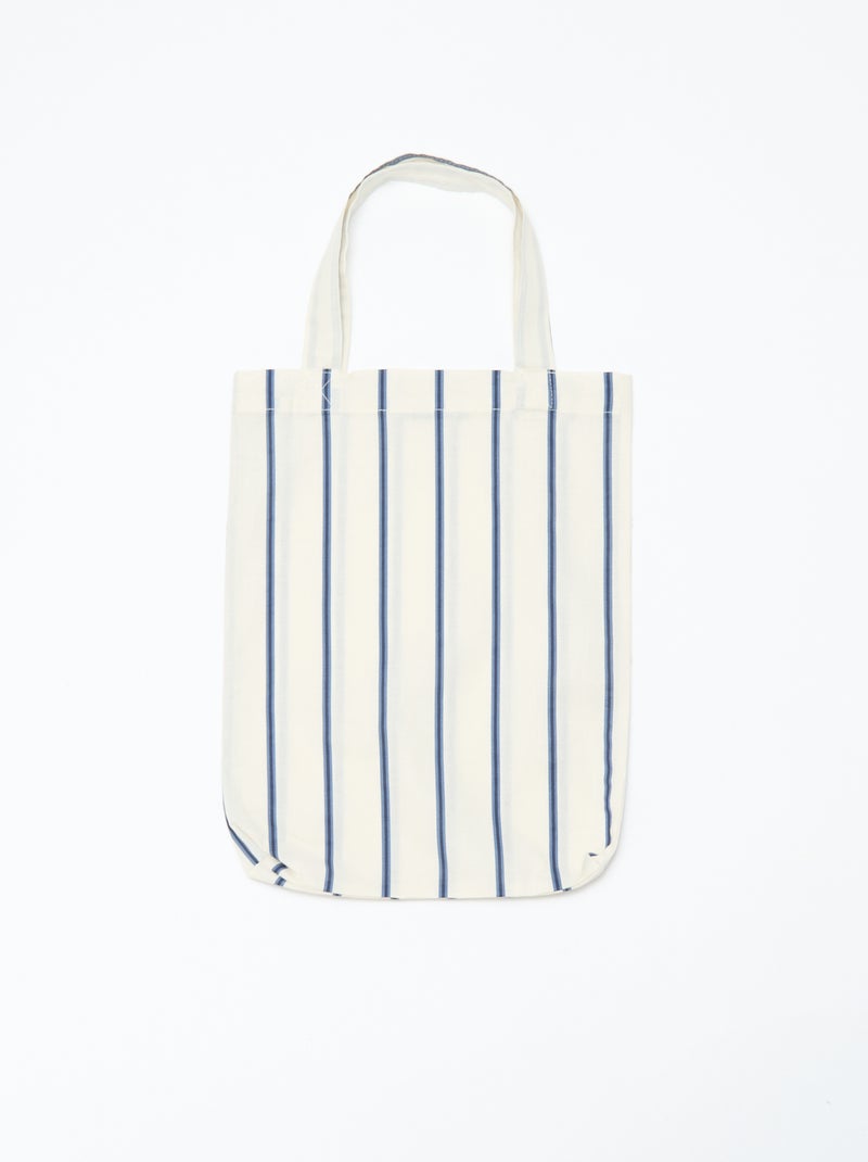 Dekbedovertrek 2 personen (240 x 220cm) van katoen - Kiabi Home Blauw - Kiabi