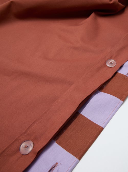 Dekbedovertrek 2 personen (240 x 220cm) van katoen - Kiabi Home - Kiabi